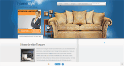 Desktop Screenshot of homestyle.spundo.com